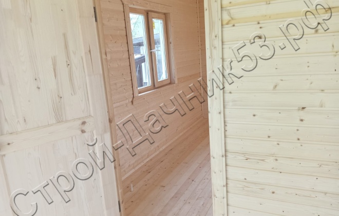 4 Каркасно-щитовой дом Д-28, 6х9м, 54 М², Московская область, Солнечногорский район, СНТ Прогресс-96 (15)